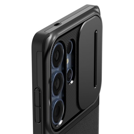 Husa Samsung Galaxy S25 Ultra - Spigen Optik Armor - Black