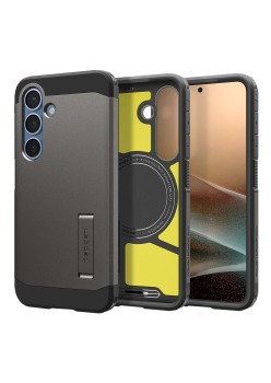 Husa pentru Samsung Galaxy S25 - Spigen Tough Armor MagSafe - Gunmetal