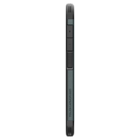 Husa pentru Samsung Galaxy S25 Plus - Spigen Tough Armor MagSafe - Abyss Green
