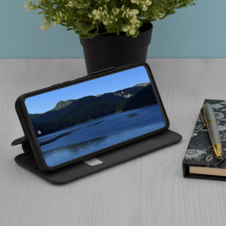Husa Tip Carte pentru Xperia 10 VI, Techsuit, Inchidere Magnetica, Protectie Completa, Negru