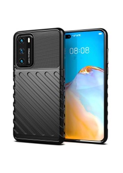 Techsuit - Thunder Flex - Huawei P40 - Black