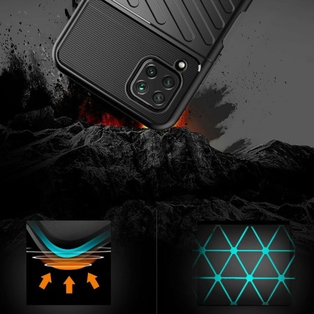 Techsuit - Thunder Flex - Huawei P40 Lite - Black