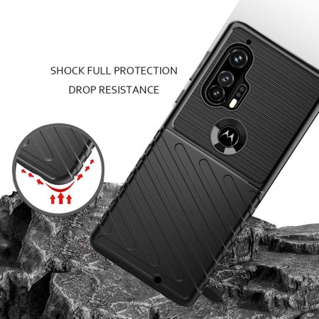 Techsuit - Thunder Flex - Motorola Moto Edge Plus - Black