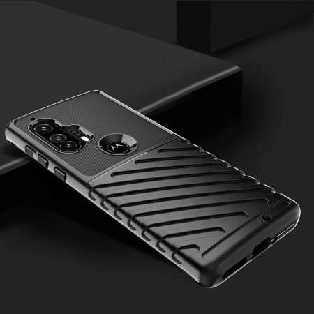 Techsuit - Thunder Flex - Motorola Moto Edge Plus - Black