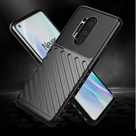 Techsuit - Thunder Flex - OnePlus 8 Pro - Black