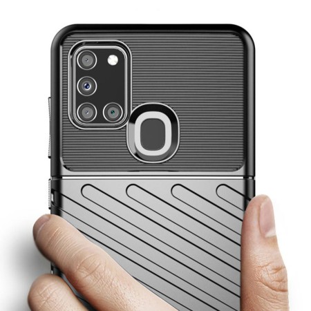Techsuit - Thunder Flex - Samsung Galaxy A21s - Black