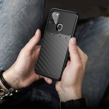 Techsuit - Thunder Flex - Samsung Galaxy A21s - Black