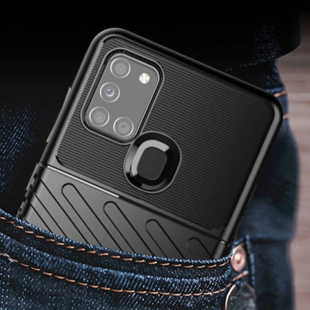 Techsuit - Thunder Flex - Samsung Galaxy A21s - Black