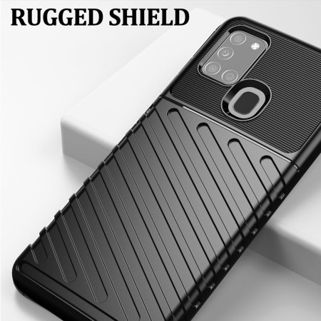Techsuit - Thunder Flex - Samsung Galaxy A21s - Black