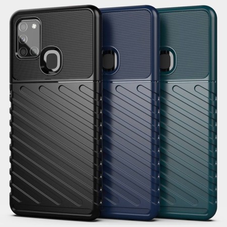 Techsuit - Thunder Flex - Samsung Galaxy A21s - Black