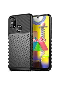 Techsuit - Thunder Flex - Samsung Galaxy M31 - Black