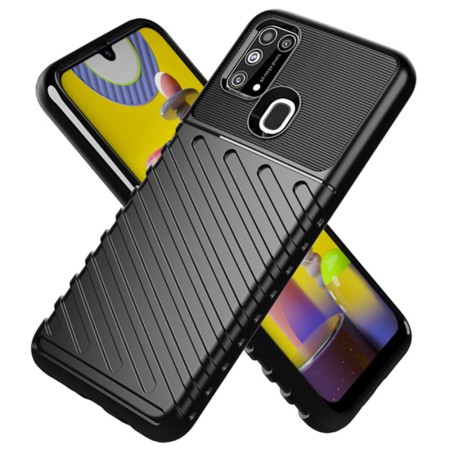 Techsuit - Thunder Flex - Samsung Galaxy M31 - Black