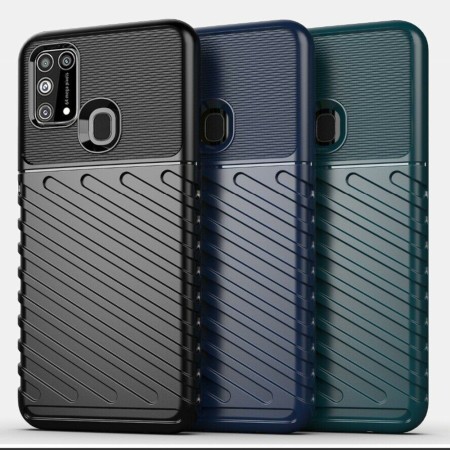 Techsuit - Thunder Flex - Samsung Galaxy M31 - Black