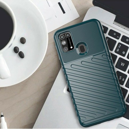 Techsuit - Thunder Flex - Samsung Galaxy M31 - Black