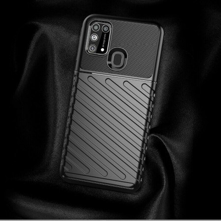 Techsuit - Thunder Flex - Samsung Galaxy M31 - Black