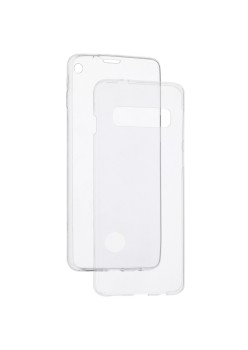 Techsuit - Clear Silicone 360 (bulk) - Samsung Galaxy S10 - Transparent