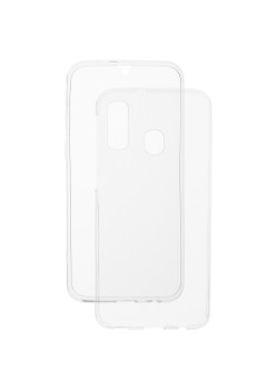 Techsuit - Clear Silicone 360 (bulk) - Samsung Galaxy A40 - Transparent