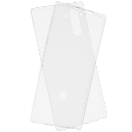 Techsuit - Clear Silicone 360 (bulk) - Samsung Galaxy Note 10 - Transparent