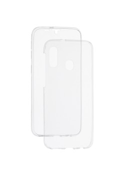 Techsuit - Clear Silicone 360 (bulk) - Samsung Galaxy A20E - Transparent
