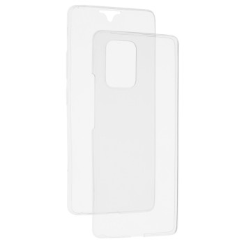 Techsuit - Clear Silicone 360 (bulk) - Samsung Galaxy S10 Lite - Transparent