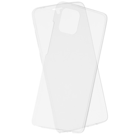 Techsuit - Clear Silicone 360 (bulk) - Samsung Galaxy Note 10 Lite - Transparent