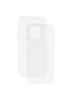 Techsuit - Clear Silicone 360 (bulk) - iPhone 12 Mini - Transparent