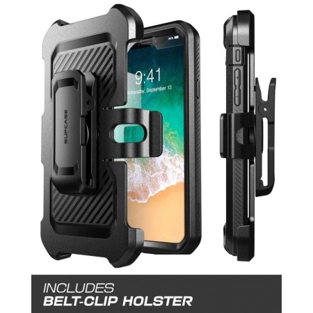 Husa pentru iPhone X / XS - Supcase Unicorn Beetle Pro - Black