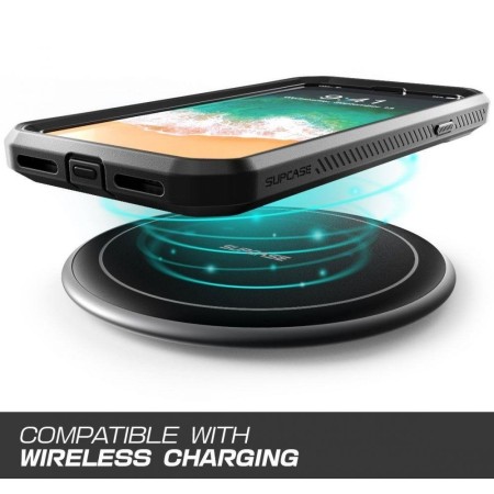Husa pentru iPhone X / XS - Supcase Unicorn Beetle Pro - Black