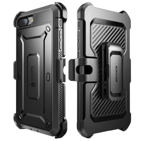 Husa pentru iPhone 7 Plus / 8 Plus - Supcase Unicorn Beetle Pro - Black