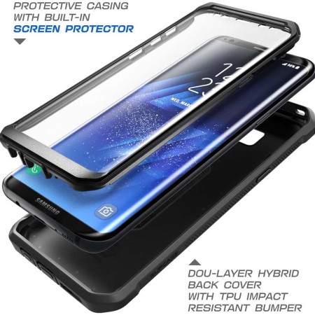 Husa pentru Samsung Galaxy S8 Plus - Supcase Unicorn Beetle Pro - Black