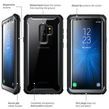 i-Blason Ares - Samsung Galaxy S9 Plus - Black
