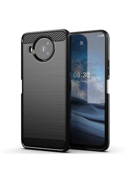 Techsuit - Carbon Silicone - Nokia 8.3 5G - Black