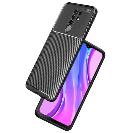 Techsuit - Beetle Shield (bulk) - Xiaomi Redmi 9 - Black