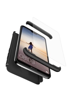 Husa pentru Huawei P20 Lite + Folie - GKK 360 - Black