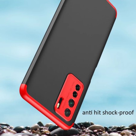 #GKK - 360 Case + Screen Protector - Huawei P40 Lite 5G - Black