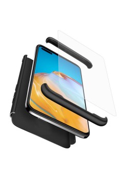 Husa pentru Huawei P40 Pro + Folie - GKK 360 - Black