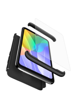 Husa pentru Huawei Y6p + Folie - GKK 360 - Black