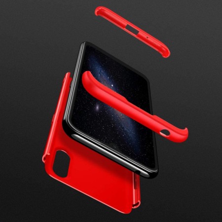 #GKK - 360 Case + Screen Protector - Samsung Galaxy A01 - Black
