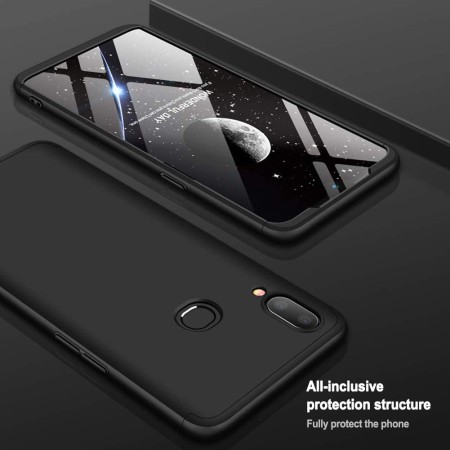 #GKK - 360 Case + Screen Protector - Samsung Galaxy A10s - Black