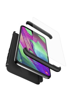 Husa pentru Samsung Galaxy A40 + Folie - GKK 360 - Black