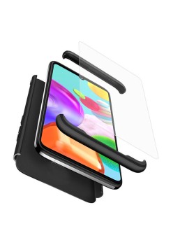 Husa pentru Samsung Galaxy A41 + Folie - GKK 360 - Black