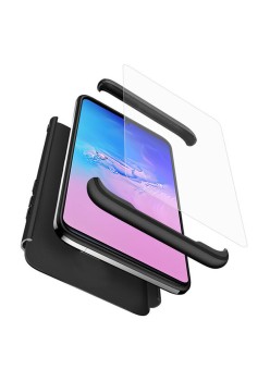 Husa pentru Samsung Galaxy S10 Lite + Folie - GKK 360 - Black