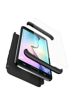#GKK - 360 Case + Screen Protector - Samsung Galaxy S6 Edge G925 - Black