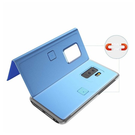 OEM - Clear Standing Cover - Samsung Galaxy J6 Plus - Black