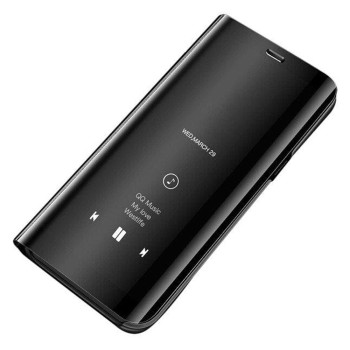 OEM - Clear Standing Cover - Samsung Galaxy S20 Ultra - Black