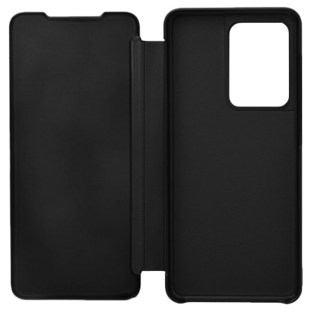 OEM - Clear Standing Cover - Samsung Galaxy S20 Ultra - Black