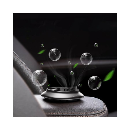 Baseus - Little Volcano Vehicle-Mounted Fragrance Holder - Silver