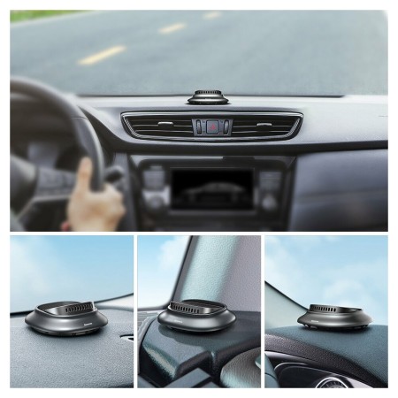 Baseus - Little Volcano Vehicle-Mounted Fragrance Holder - Silver