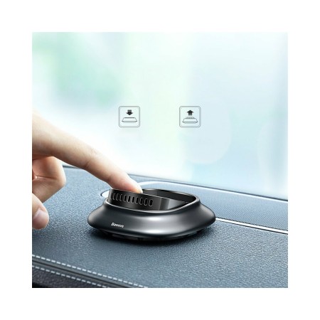 Baseus - Little Volcano Vehicle-Mounted Fragrance Holder - Silver