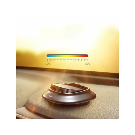 Baseus - Little Volcano Vehicle-Mounted Fragrance Holder - Silver